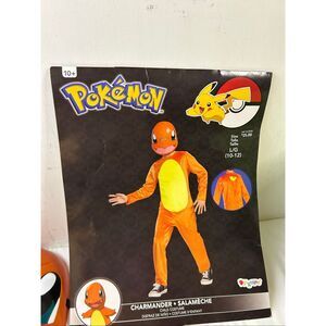 Pokémon Charmander Halloween mask only kids 10-12 yrs pretend play